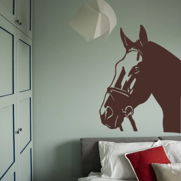Sticker Cheval - Tête