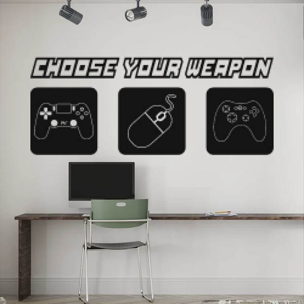 Sticker Choose your weapon