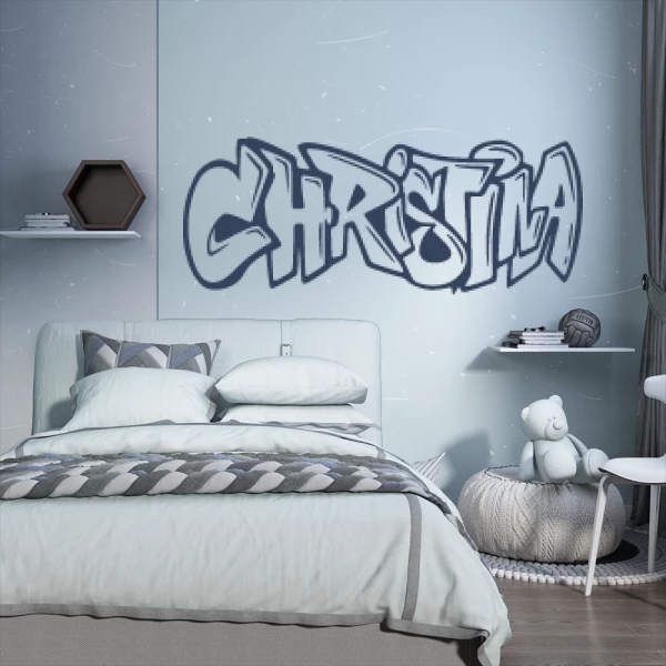 Sticker Christina Graffiti