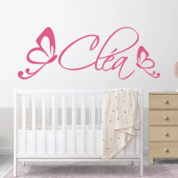Sticker Cléa Papillons