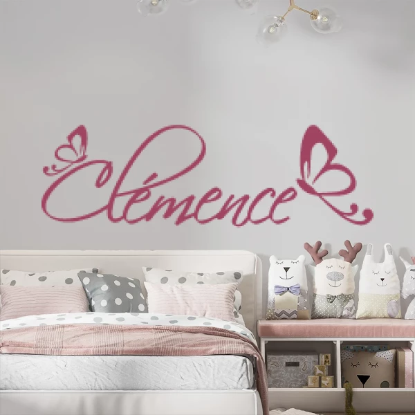 Sticker Clémence Papillons