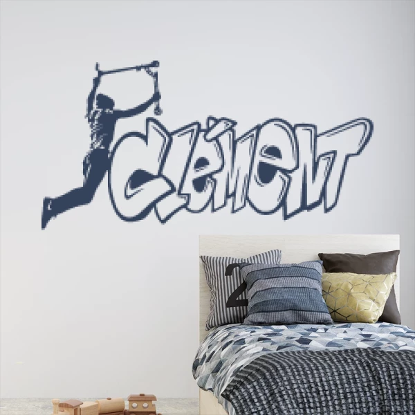 Sticker Clément Graffiti Trottinette