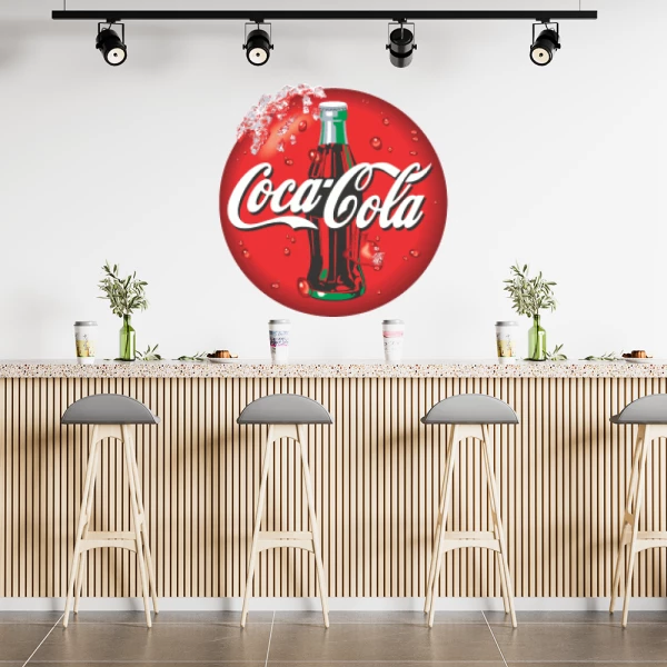 Sticker Coca Cola - Imprimé