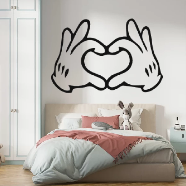 Sticker Coeur Disney
