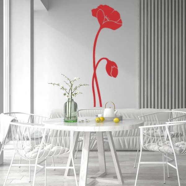 Sticker Coquelicot A