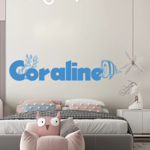 Sticker Coraline Océan
