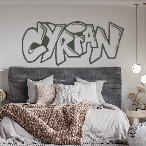 Sticker Cyrian Graffiti