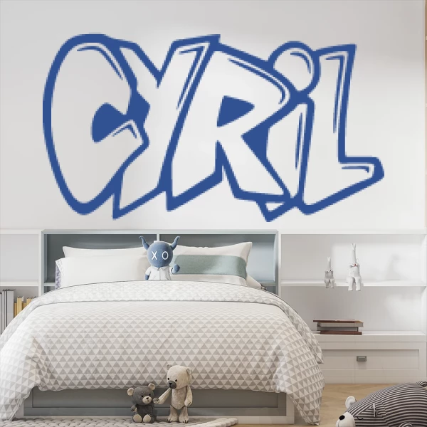 Sticker Cyril Graffiti 2