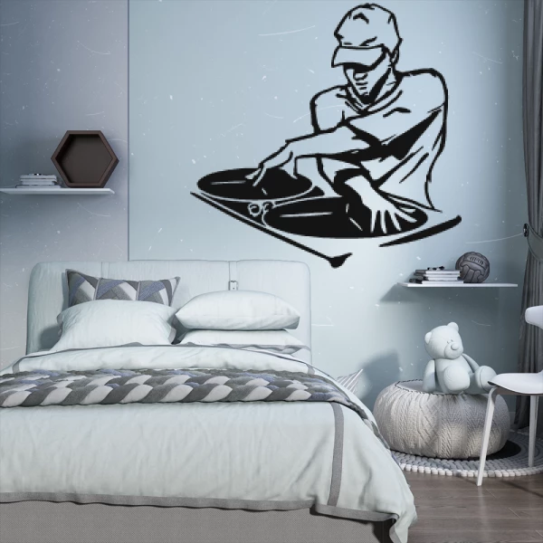 Sticker D.J.
