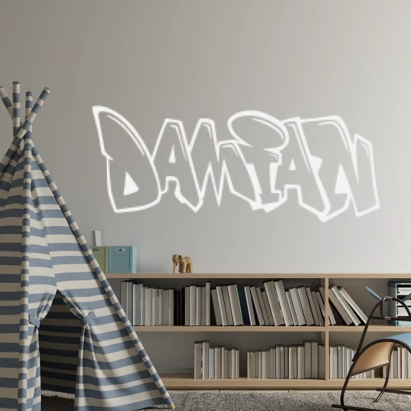 Sticker Damian Graffiti