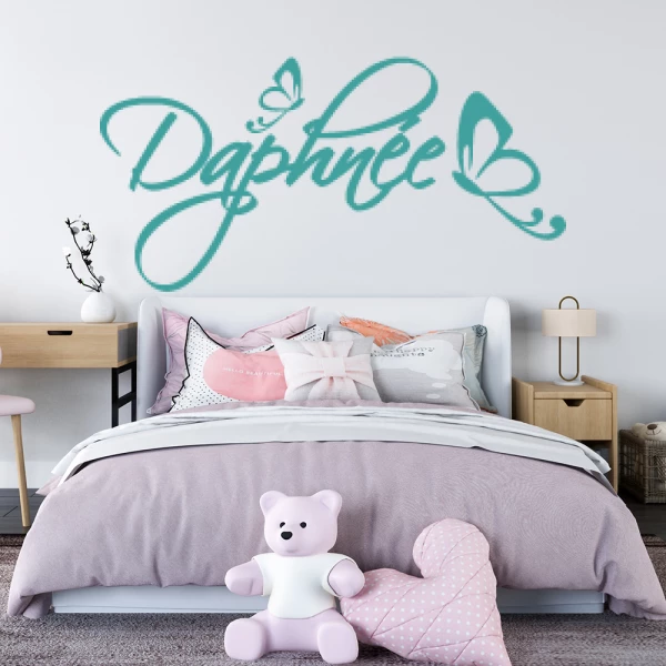 Sticker Daphnée Papillons