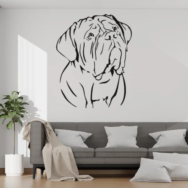 Sticker Dogue de Bordeaux