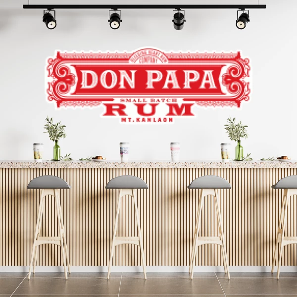 Sticker Don Papa Rum - Imprimé