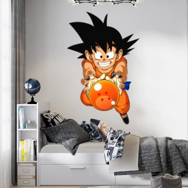 Sticker Dragon Ball Z Sangoku Ball - Imprimé
