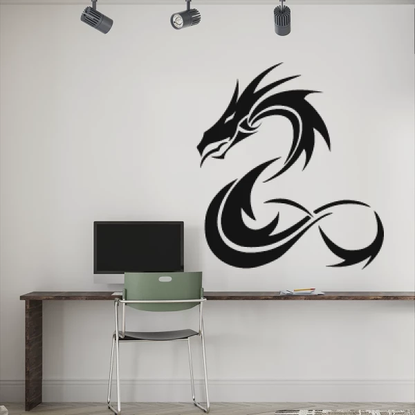 Sticker Dragon Tribal 2