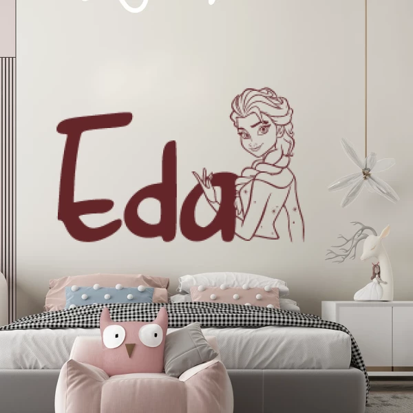 Sticker Eda Reine des Neiges
