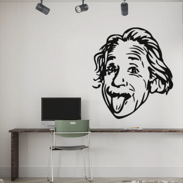 Sticker Einstein - Langue