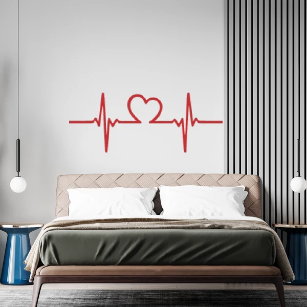 Sticker Electro Coeur
