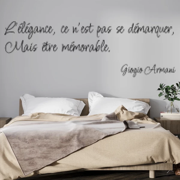 Sticker Elégance - Giorgio Armani