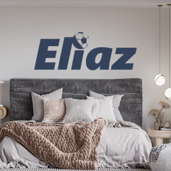 Sticker Eliaz Italique Foot