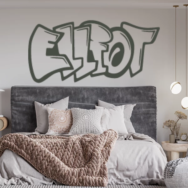 Sticker Elliot Graffiti