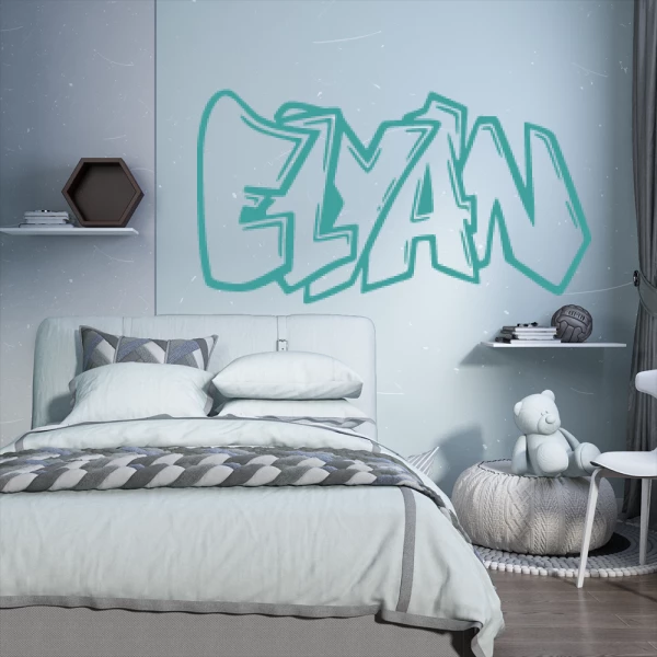 Sticker Elyan Graffiti