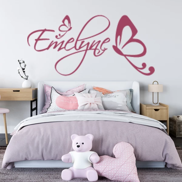 Sticker Emelyne Papillons
