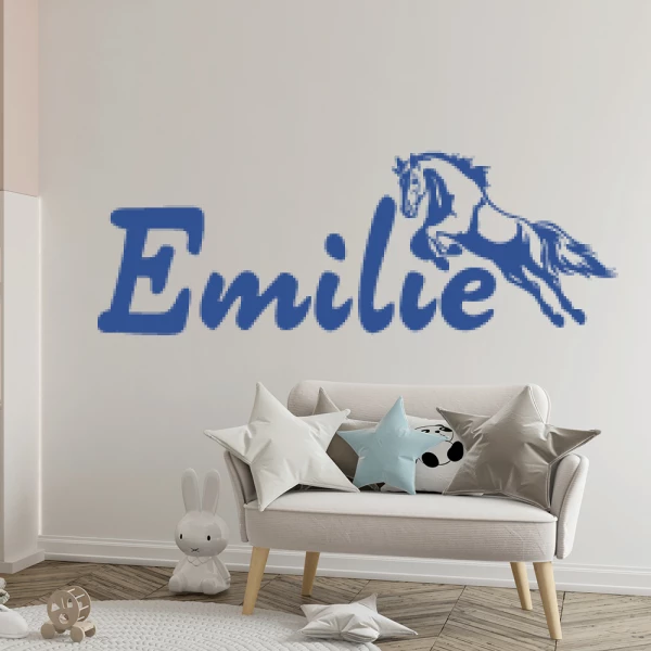 Sticker Emilie Cheval