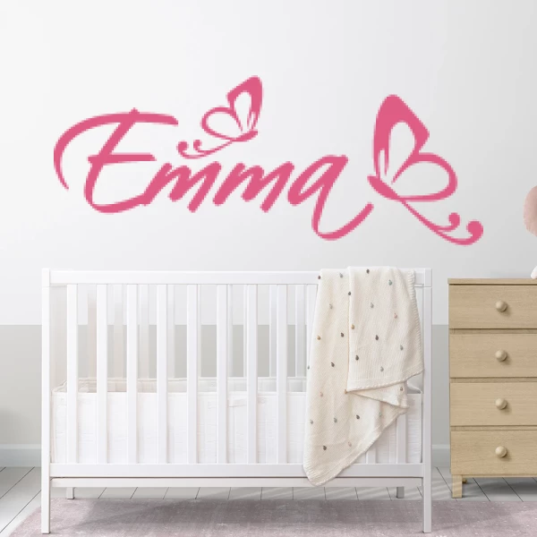 Sticker Emma Papillons