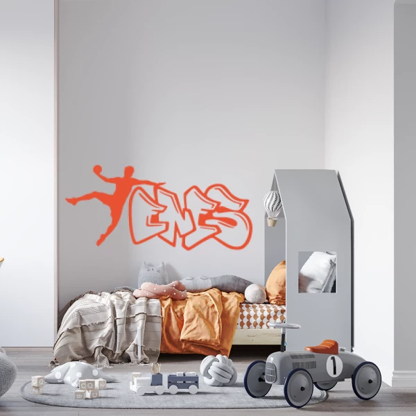 Sticker Enes Graffiti Handball