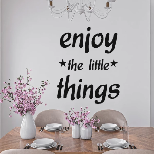 Sticker Enjoy the little things