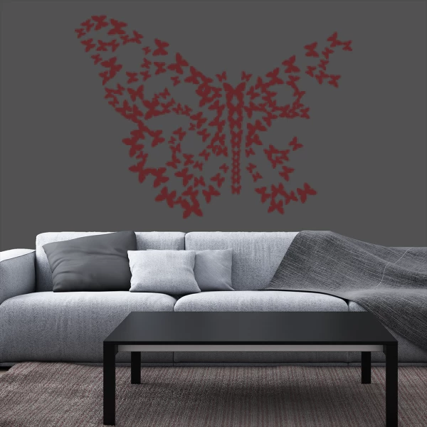 Sticker Envol de papillons