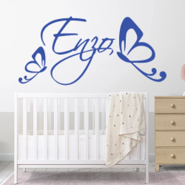 Sticker Enzo Papillons
