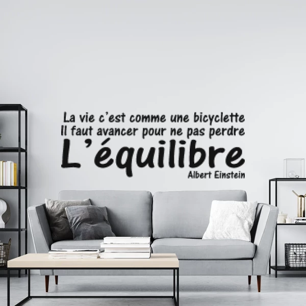 Sticker Equilibre - Einstein 2