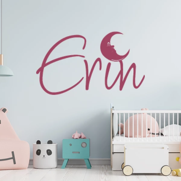 Sticker Erin Lune Arrondie
