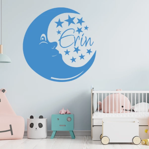 Sticker Erin Lune étoilée