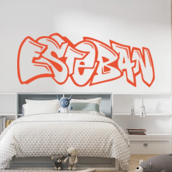 Sticker Esteban Graffiti