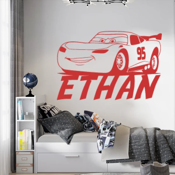Sticker Ethan Cars