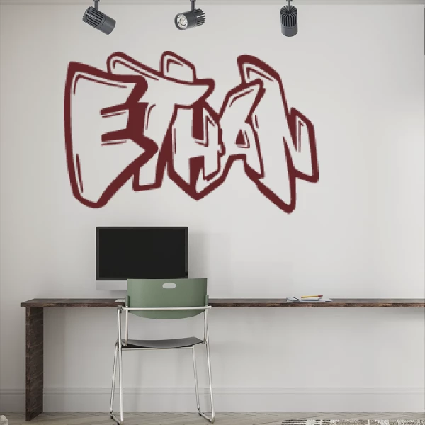 Sticker Ethan Graffiti