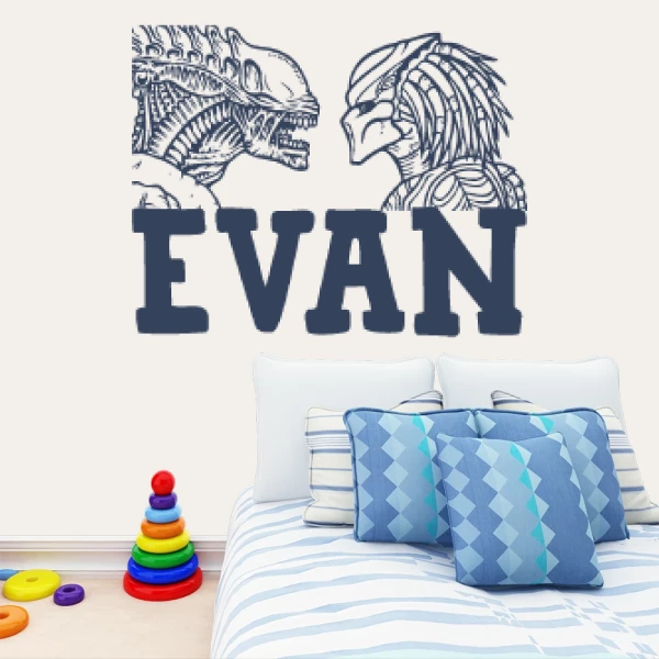 Sticker Evan Alien vs Predator
