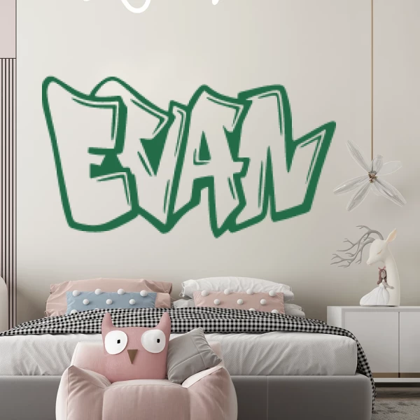 Sticker Evan Graffiti