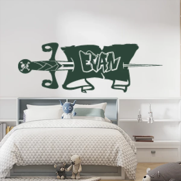 Sticker Evan Graffiti Pirate