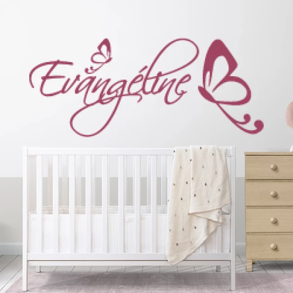 Sticker Evangéline Papillons