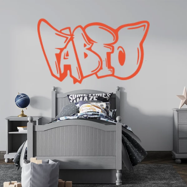 Sticker Fabio Graffiti