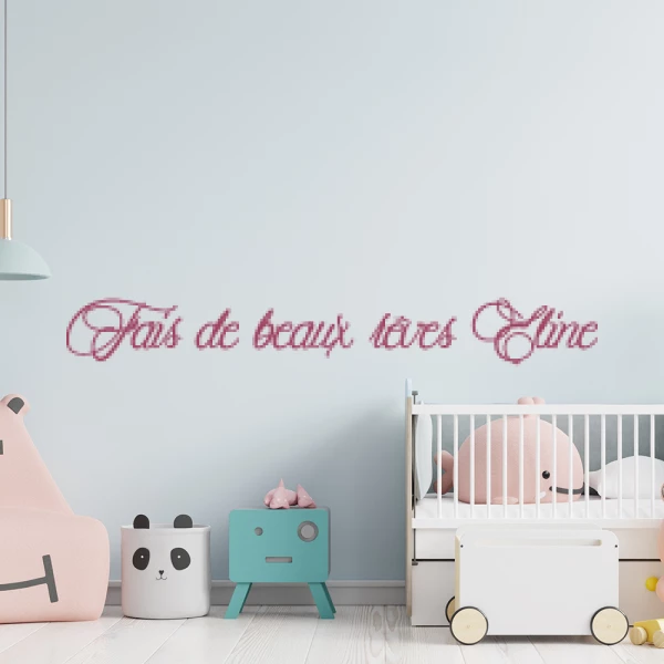 Sticker Fais de beaux rêves Eline Féérique