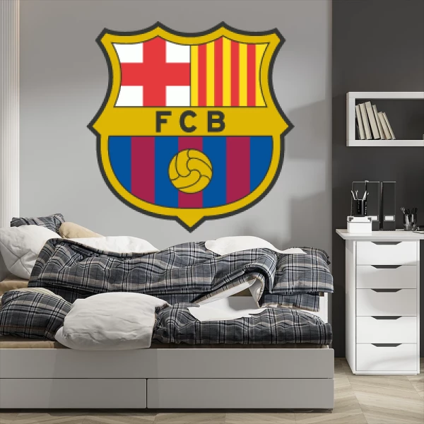 Sticker FC Barcelone - Imprimé