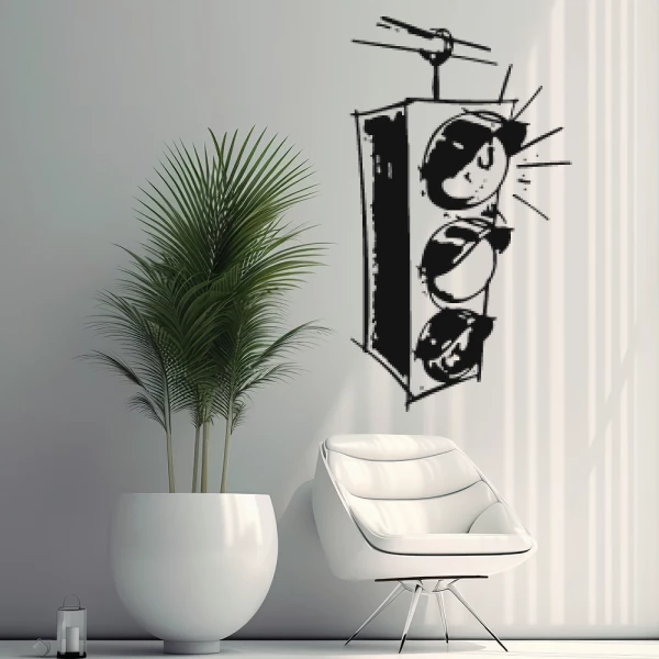 Sticker Feux Tricolores
