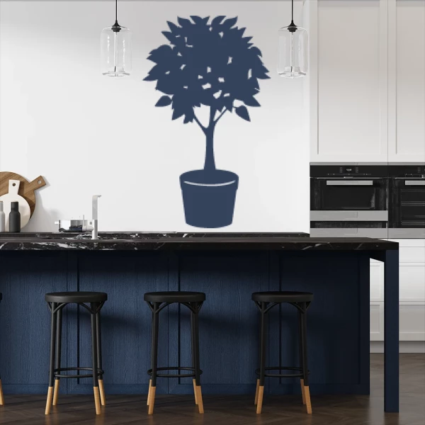 Sticker Ficus en pot