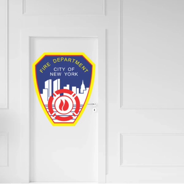 Sticker Fire Department New York - Imprimé