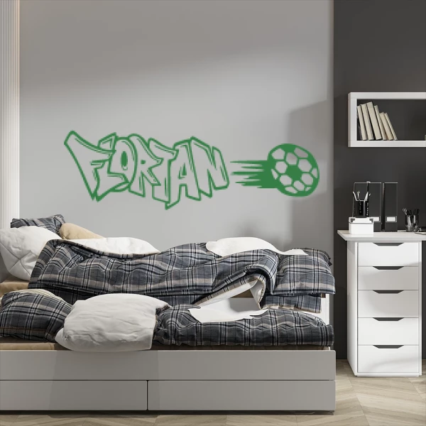 Sticker Florian Graffiti Foot